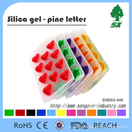 FDA&LFGB Silicone Molds Fruit Shape Silicone Ice Mold